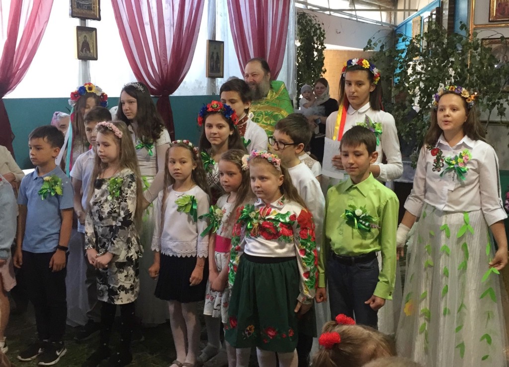 Выступление на Троицу